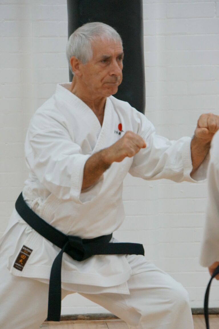 Sensei Andy Sherry 9th Dan Training Session Handbridge Shotokan Karate ClubHandbridge